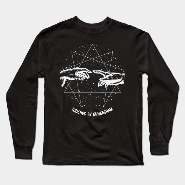 Touched by Enneagram Long Sleeve T-Shirt by Enneaverse